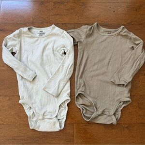 H&M long sleeve bodysuit